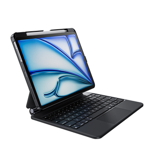 iFacemall新款iPad触点直连妙控键盘适用苹果平板专用pro11伴侣壳air7英寸磁吸13悬浮4保护套6智能5便携10代