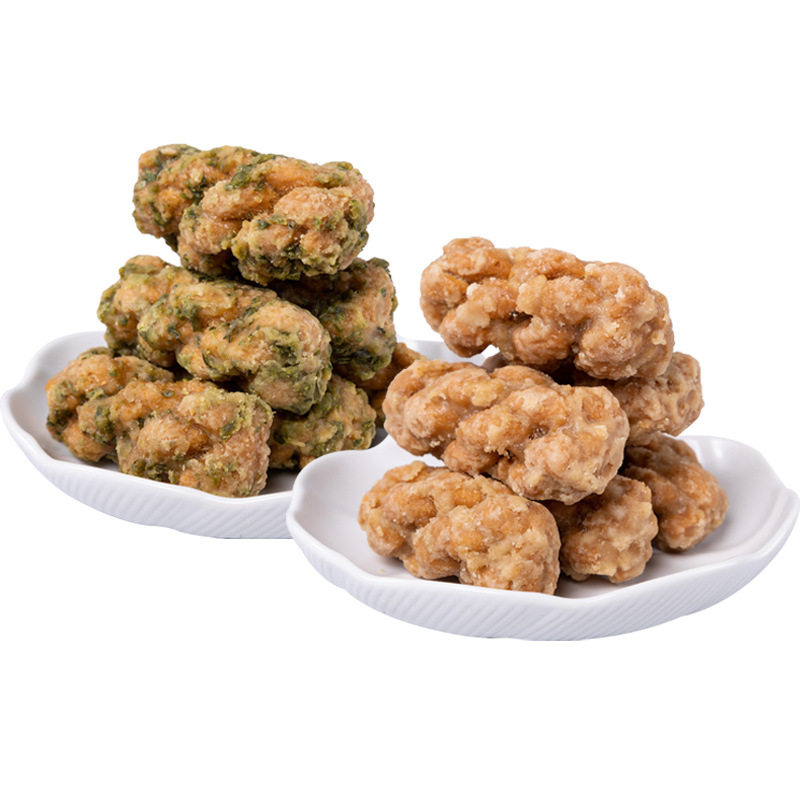 香葱蒜蓉味小麻花酥脆咸味独立包装传统糕点散装办公室解馋小零食