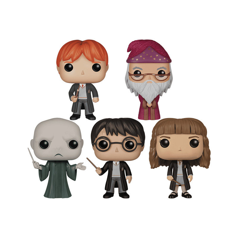 Funko丰高POP哈利波特 罗恩赫敏 邓布利多伏地魔周边摆件公仔礼物