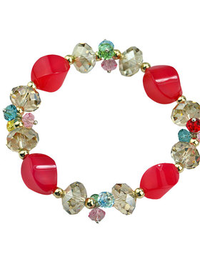 时尚优雅奥地利水晶纯银玛瑙手链