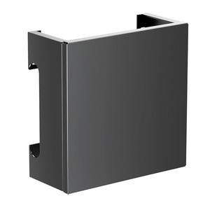 热水器管道遮挡罩装饰厨房燃气表壁挂天然气炉下方遮丑磁吸置物架