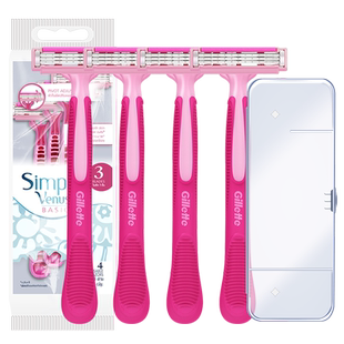 吉列维纳斯Venus女士脱毛刀腋毛腿部手臂刮毛刀刀片三层私处剃刀