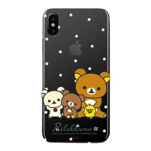 Outlet 正版日本Sam-X轻松熊苹果iPhoneXs透明手机壳萌物适用iPhonex可爱卡通防摔