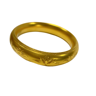 水贝金包银手镯古法小众镯子时尚轻奢八角形大花手镯抖音爆款送礼