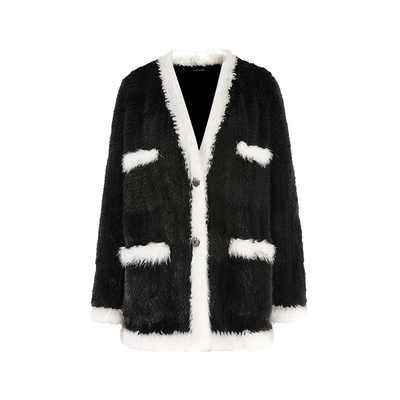 maryling秋季保暖开衫时尚外套