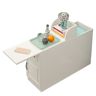 沙发边几客厅极简滑动暗格储物柜沙发角几简约现代轻奢小户型边柜