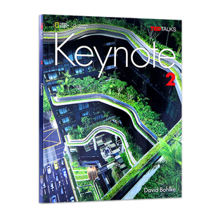 【进口直营】原版Keynote 2级别美国国家地理学习青少年初中高中英语演讲口语专项练习教材赠音频视频答案在线学习账号