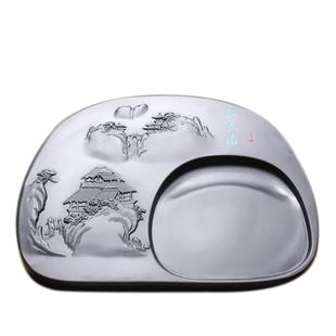 安徽文房砚台原石歙砚名家精品天然歙县黑龙尾山水砚实用送礼收藏