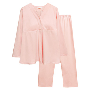 纯棉月子服秋冬厚孕妇睡衣产后产妇哺乳衣家居服哺乳带胸垫孕期