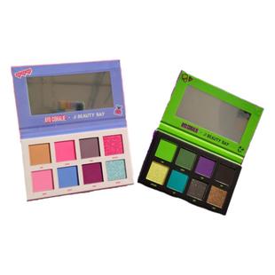 beautybay眼影盘AYO CORALIE8色ins彩妆持久哑光珠光万圣节眼影盘
