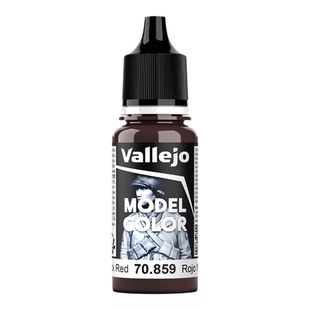 vallejo西班牙AV70859/041黑红BlackRed水性模型手涂漆