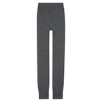 完美记忆打底裤冬女深灰色外穿压力瘦腿加厚黑色加绒连裤袜竖条纹