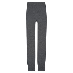 完美记忆打底裤冬女连裤袜深灰色外穿压力瘦腿加厚黑色加绒竖条纹