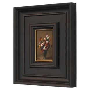 实木大宽度展览画框油画框外框相框照片挂墙装裱拼图版画空框定制