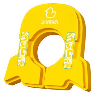 LTDUCK婴儿游泳圈儿童腋下圈宝宝双层火箭免充气防侧翻幼儿救生圈