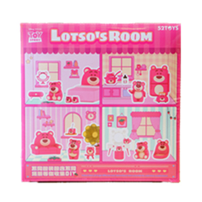 52toys草莓熊的房间盲盒女孩礼物