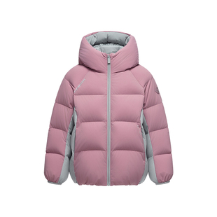 坦博尔25冬新款中大童鹅绒羽绒服男女童短款保暖外套 TC5550306A