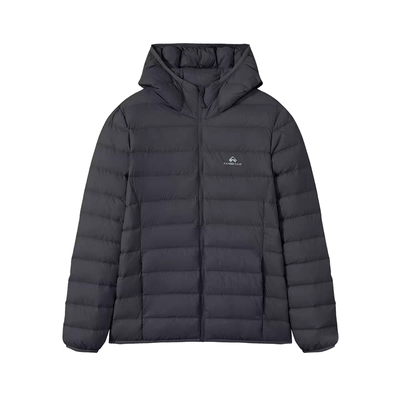 拓路者90鸭绒排骨羽绒服内胆女冬户外立领连帽轻薄保暖700蓬外套