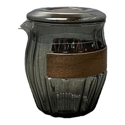 手抓壶玻璃高端大容量防烫盖碗