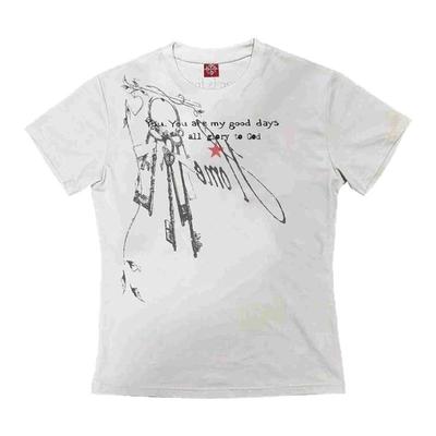 DETW25ss*《叛》朋克标语短袖T