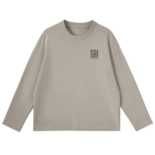 真维斯纯棉长袖t恤男士秋季圆领内搭打底衫男款简约百搭上衣男L