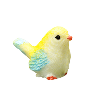 新品卡通可爱小鸟宝宝超迷你玩偶摆件微景观多肉花盆栽装饰品盲盒