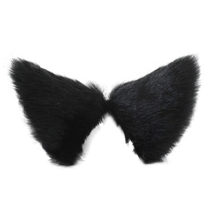 猫女萌物cosplay猫耳朵兽耳妖狐x仆SS御狐神双炽发夹发箍两用包邮