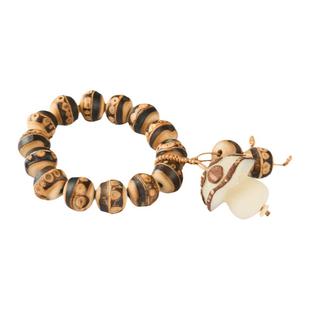 天然紫竹根手串精雕竹根高密度包浆油润佛珠国潮文玩盘串男女p138