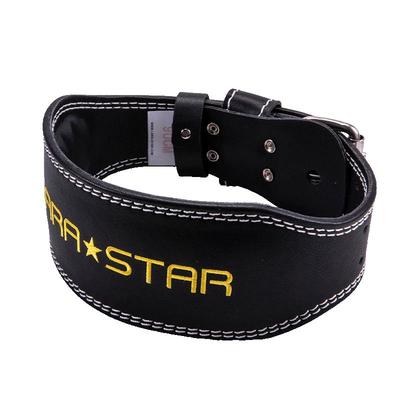 劳拉之星健身腰带牛皮刺绣