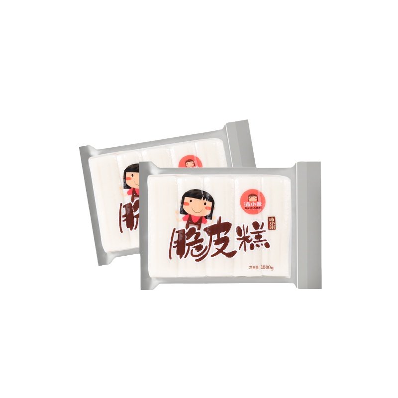 沐小米网红脆皮年糕片烧烤韩式韩国小吃半成品韩国商用年糕条整箱