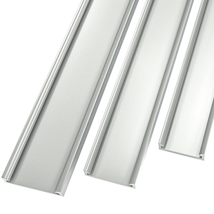 PVC线槽盖板灰色塑料卡扣盖子行线走线槽25/30/33/40/45/50/60mm