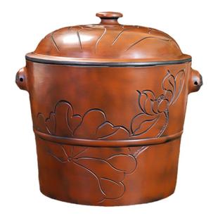 农村蒸饭木桶老式家用云南蒸米饭的甑子全手工高端蒸笼架建水紫陶