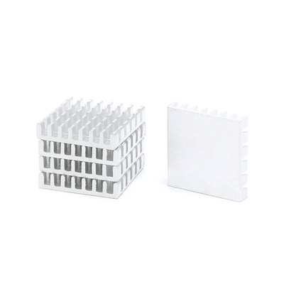 散热片25*5/10MM银色/黑色