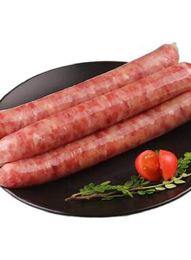 正宗台湾风味烤肠士林大香肠手工蒜片肉肠纯台式猪肉小吃半成品