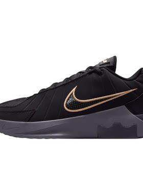 Nike LeBron Witness 9 EP男女同款黑色时尚舒适篮球鞋HQ8035-003