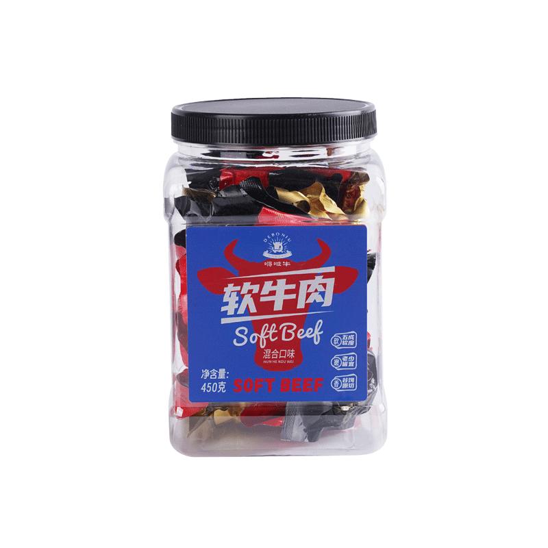 嘚啵牛0添加软牛肉干休闲零食