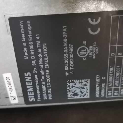 询价-TM41终端模块6SL30550AA003PA1