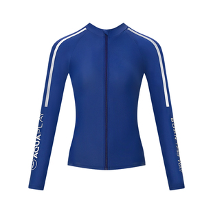 AquaPlay安泊来女分体泳衣长袖防晒冲浪服水母衣潜水服游泳衣