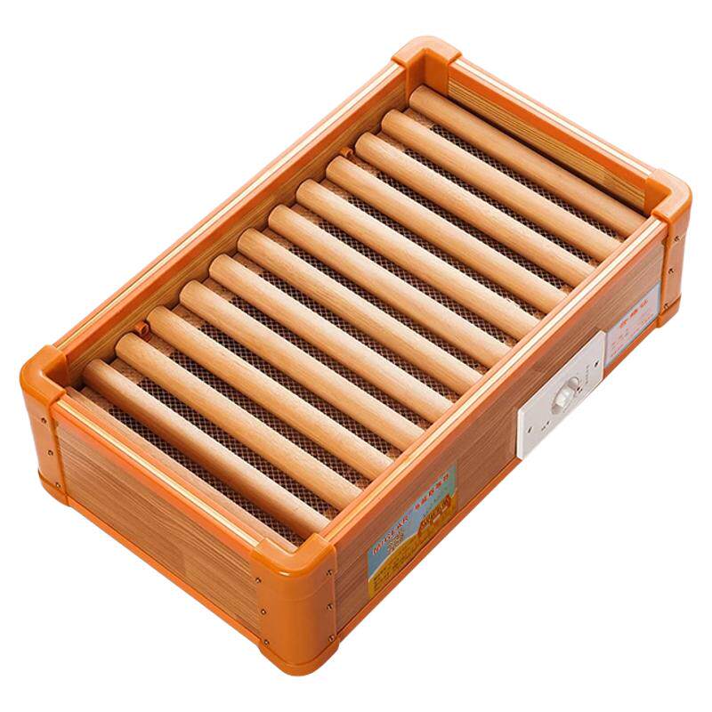 实木取暖器家用烤火炉暖脚神器安全节能办公室暖脚箱烘脚器小功率