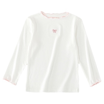 女童长袖打底T恤2026新款透气