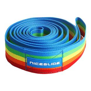 领滑专业速滑弯道训练带轮滑拉力带短道冰刀弯道牵引绳速滑拉力带