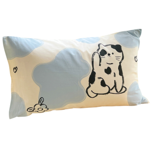 定做纯棉儿童枕套30x50婴儿宝宝幼儿园枕芯套单个枕头套一对拍2件