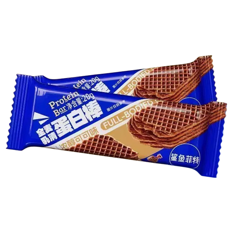 鲨鱼菲特全麦乳清蛋白棒
