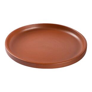 紫砂花盆~托陶瓷紫砂~盆底座盘~托底碟圆形~底盘加厚~接水盘托盘~