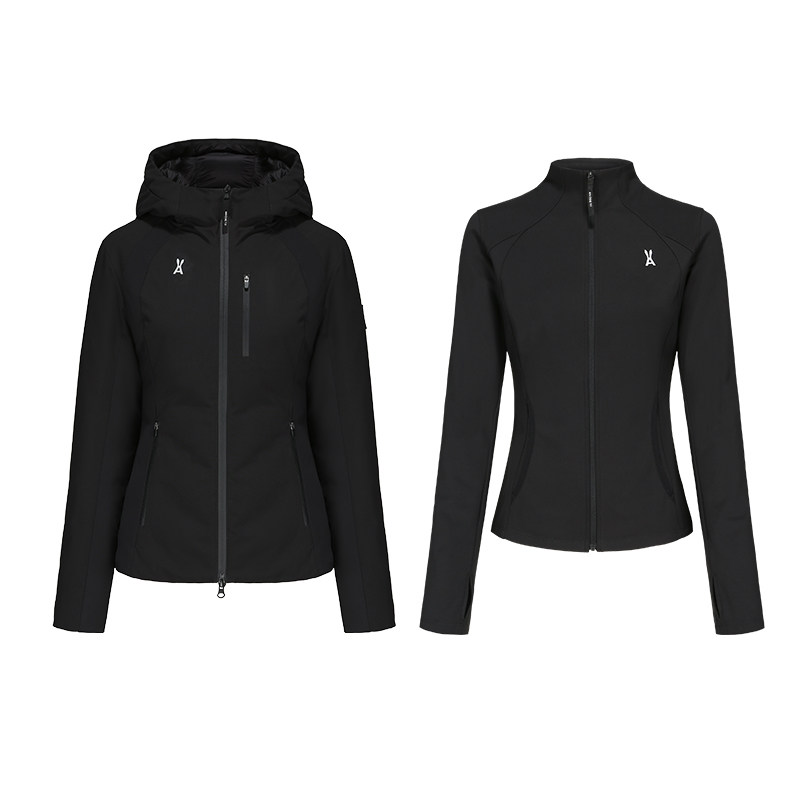 安欧兔小腰精软壳羽绒服2.0