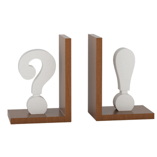 高级感办公室抽象艺术书档摆件中古风软装新居客厅玄关书柜装饰品