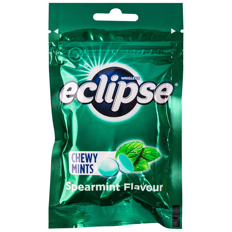 现货台湾进口Eclipse易极薄荷糖柠檬润喉糖软糖45g袋装沈泉锐同款
