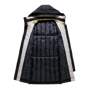 350斤11xl棉衣男冬季加厚保暖中长款加肥加大码胖子东北大棉袄子