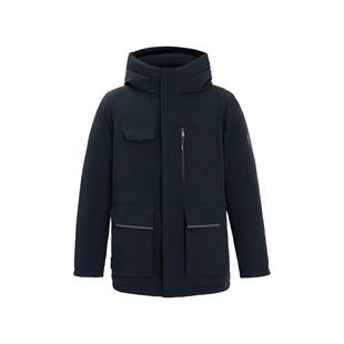 雪伦90鹅绒羽绒服男户外防风保暖短款工装服