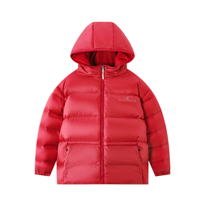 【700蓬鹅绒服】NAUTICA童装男女童连帽羽绒服儿童冬季保暖加厚款